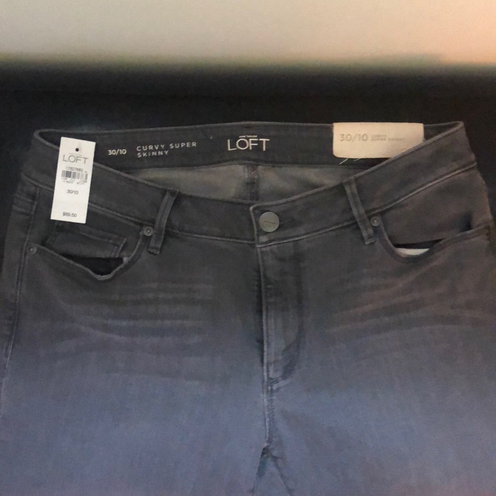 LOFT NWT Gray Jeans